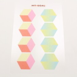 mt seal 幾何学・六角形 MTSEAL21