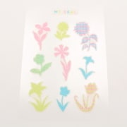 mt seal シルエット・花 MTSEAL24