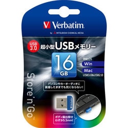 ヨドバシ.com - Verbatim バーベイタム USBメモリ USB3.0、USB2.0両対応 16GB 超小型筐体 Win/Mac対応  USBSN16GVB4 通販【全品無料配達】