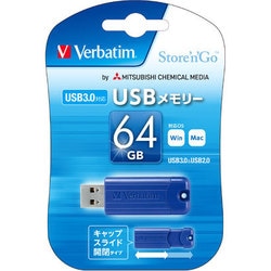 ヨドバシ.com - Verbatim バーベイタム USBメモリ USB3.0、USB2.0両対応 64GB スライド式 Win/Mac対応  USBSPS64GBV1 通販【全品無料配達】