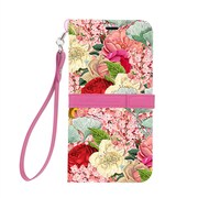 AFC5094 [iPhone 8用 手帳型ケース Flower ベゴニア]