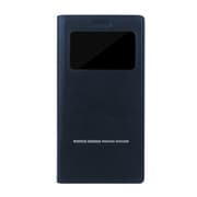 AFC10126 [iPhone X用 手帳型ケース 10th Wisdom ネイビー]