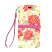 AFC10082 [iPhone X用 手帳型ケース 10th Flower ロードデンドロン]