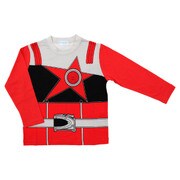 68617 宇宙戦隊キュウレンジャー 変身長袖Tシャツ 100cm [キャラクター衣料]