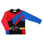 68618 仮面ライダービルド 変身長袖Tシャツ 120cm [キャラクター衣料]