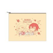 文豪ストレイドッグス フラットポーチ 中島敦&太宰治 [キャラクターグッズ]