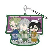 文豪ストレイドッグス ラバーストラップRICH 社長と銭湯！ [キャラクターグッズ]