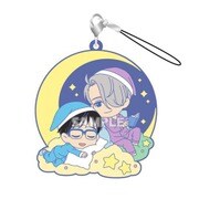 ユーリ！！！on ICE ラバーストラップRICH おやすみver. [キャラクターグッズ]