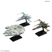 STAR WARS（スター・ウォーズ） 1/144 & 1/350 レジスタンスビークルセット [キャラクタープラモデル]
