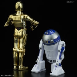 ヨドバシ Com バンダイ Bandai Star Wars スター ウォーズ 1 12 C 3po R2 D2 キャラクタープラモデル 通販 全品無料配達