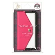 PG-17XFP37PK [iPhone X用 手帳型ケース フリップカバー スクエア型ポケット for girls ピンク]