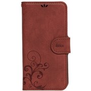 iP8-SC04 [iPhone X用 手帳型ケース スマートカバーノートブック ワインレッド]