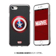 S2BMSTI7S-CSS [iPhone 8用 ソフトTPU MARVEL Design キャプテンアメリカ:シールドS]