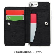 S2BALBI7S-BK [iPhone 8用 S2B Alfa Luna バックカバー ブラック]
