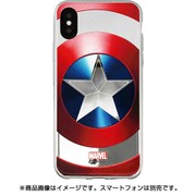 S2BMSTIP8-CS [iPhone X用  S2B ソフトTPU MARVEL Design キャプテンアメリカ:シールド]