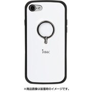 MTSFRBI7S-WH WH [iPhone 8用 iAMK Finger Ring Bumper Case]