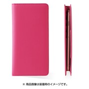 UFZSMNI7S-PK [iPhone 8/7用 Uffizi お札が入るマルチケース 本革製 手帳型 Simoni ピンク]