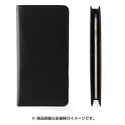 UFZSMNIP8-BK [iPhone XS/X用 Uffizi お札が入るマルチケース 本革製 手帳型 Simoni ブラック]