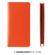 UFZSMNIP8-OR [iPhone XS/X用 Uffizi お札が入るマルチケース 本革製 手帳型 Simoni オレンジ]
