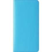 UFZSMN7SP-BU [iPhone 8 Plus/7 Plus用 Uffizi お札が入るマルチケース 本革製 手帳型 Simoni ブルー]