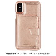 CM036286 [iPhone XS/X用 コンパクトミラーケース ローズGD]