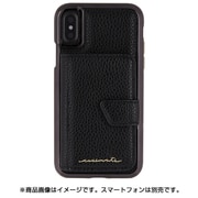 CM036290 [iPhone XS/X用 コンパクトミラーケース BK]