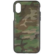IFT-06CF [iPhone X用 IIIIfitPremiumケース カモフラ/マット]