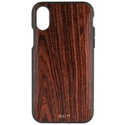 IFT-06RW [iPhone X用 IIIIfitPremiumケース ローズウッド/光沢]