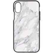 IFT-06MBL [iPhone X用 IIIIfitPremiumケース マーブル/光沢]