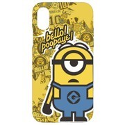 MINI-56A [iPhone X用 ミニオンズ FULL DISPLAY MODEL対応ソフトケース パッチ]