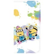 MINI-58C [iPhone X用 ミニオンズ FULL DISPLAY MODEL対応フリップカバー アイスクリーム]