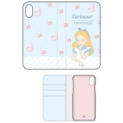DN-469B [iPhone X フリップカバー FULL DISPLAY MODEL アリス]