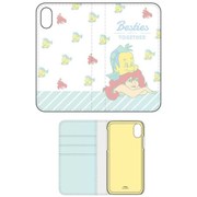 DN-469C [iPhone X フリップカバー FULL DISPLAY MODEL アリエル]