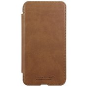 Bi8-07BR [iPhone X用 手帳型スリムケース BR]
