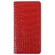 GZ10243i7S [iPhone 8用 Enamel Croco Diary RD]