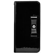 HAN10444i8 [iPhone X用 ELBA LEATHER CASE BK]