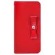 HAN10446i8 [iPhone X用 ELBA LEATHER CASE RD]