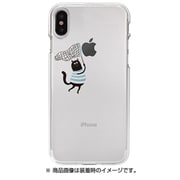 DS10385i8 [iPhone X用 ソフトクリアケース 虫取りネコ ミント]