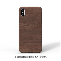 I10470i8 [iPhone X用 天然木ケース ストラトBKフレーム]