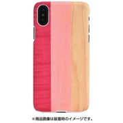 I10485i8 [iPhone X用 天然木ケース ピンクパイ]