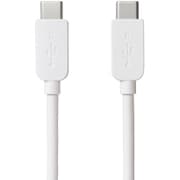 TYPE-C対応 USBケーブル USB Type-C-USB Type-C 1m ホワイト CP-CC100W