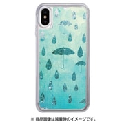 iC10345i8 [iPhone X用 Sparkle case Raining day]