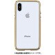 GZ10208i8 [iPhone X用 Aluminum Bumper Razor Fit Gold]