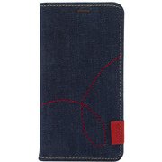 Z10302i8 [iPhone X用 Denim Stitch Diary]