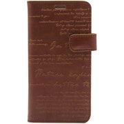 Z10307i8 [iPhone X用 Lettering Diary ライトBR]