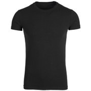Dsquared 61091000 BLACK/XL 2P [Tシャツ アンダーウェア 半袖 丸首 メンズ ブラック XLサイズ 2枚入り 並行輸入品]