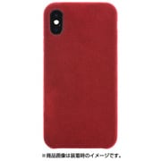 PGK-83 [iPhone XS/X用 ウルトラスエード レッド]