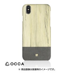 BLOCCS2005-GY [iPhone X用 Wooden back cover]