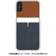 C1IP8_PSTA [iPhone X用 PU material Back Pocket Case,1pocket Tan]