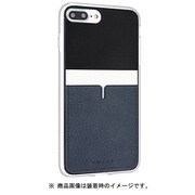 C1IP7SP_PSBK [iPhone 8 Plus用 PU material Mix&Match Back Pocket Case, 1pocket BK]